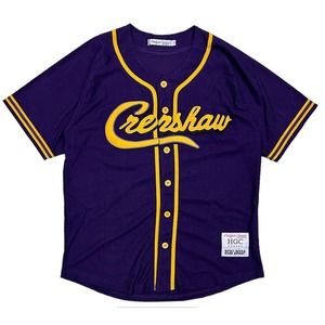 Nipsey Hussle Crenshaw X Kobe Bryant #8 Men's Headgear Classics Baseball Jersey
